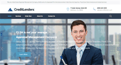 Desktop Screenshot of creditlenders.com